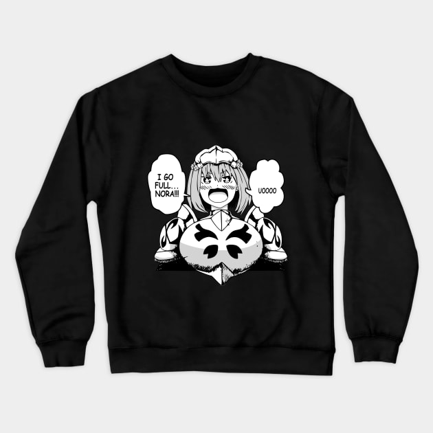 Nohkins Hanabata - Full Nora Crewneck Sweatshirt by Dokey4Artist